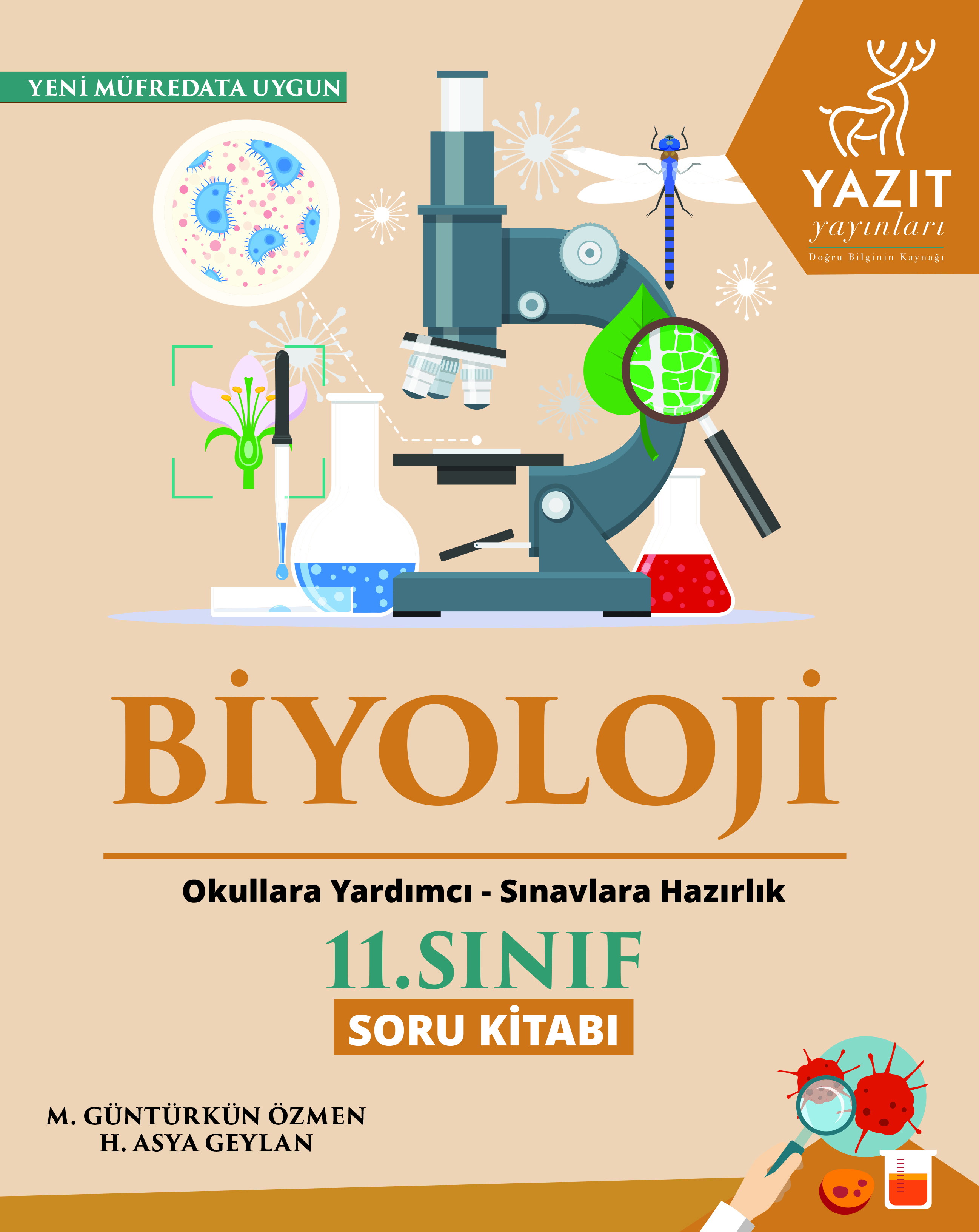 11. Sınıf Biyoloji Soru Kitabı kapak görseli